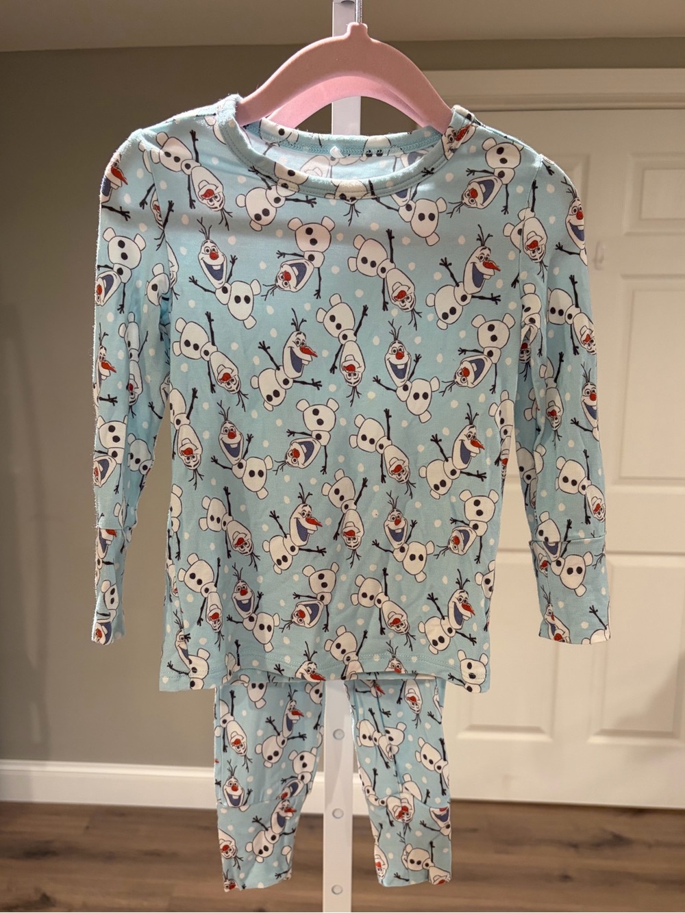 Posh Peanut Disney Frozen Olaf Long Sleeve Pajama Set